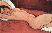 Amedeo Modigliani Liegender Akt mit hinter dem Kopf verschrankten Armen Germany oil painting artist